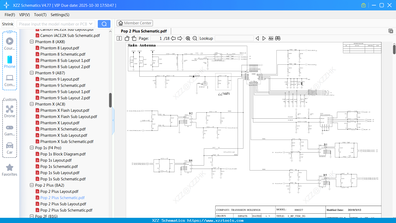 Tecno Pop 2 Plus Schematic